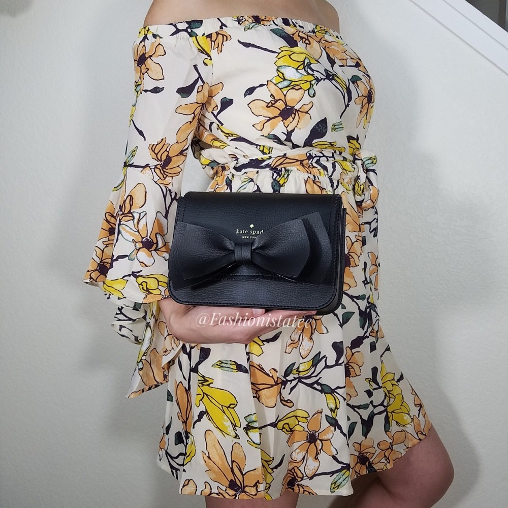 NWT KATE SPADE HANNI VANDERBILT CROSSBODY BLACK - Picture 7 of 8